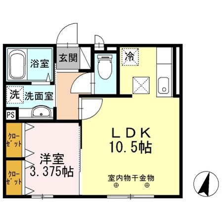 ベイリービーズの物件間取画像